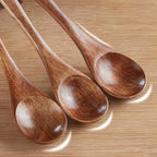 Sevensun Small Wooden Teaspoon, Condiments, Spoons - Image 3