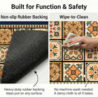 Boho Dish Drying Mat for Kitchen Counter - Image 3