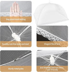 NEPAK 6 Large and Tall Food Covers, Pop-up Mesh Food Covers Nets - Image 7