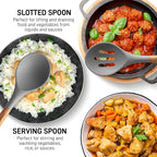 Zulay Kitchen Utensils Set Non-Stick Silicone Cooking Utensils Set - Image 4
