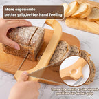 Bread Knife for Homemade Bread, 14.5" Wooden Sourdough Bread Knife, Sourdough - Image 4