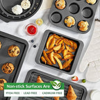HONGBAKE Bakeware Sets, Baking Pans Set - Image 5