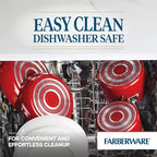 Farberware Cookstart DiamondMax Nonstick Cookware/Pots and Pans Set, Dishwasher - Image 7