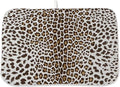 Brown Leopard Print Drying Mat 18x24 Inches by OFIRD