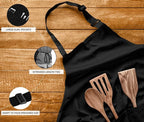 Utopia Kitchen 10 Pack Bib Apron Adjustable - Image 4