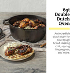 Lodge Chef Collection 6qt Double Dutch Oven - Image 2