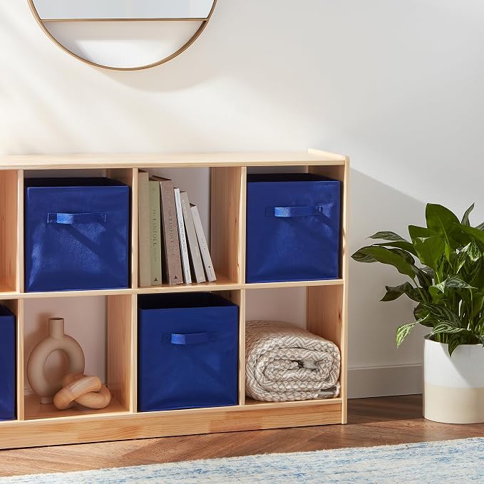 Amazon Basics Collapsible Fabric Storage Bins, Cube Organizer - Image 6