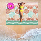HIHOHO Beach Blanket Waterproof Sandproof Extra Large Beach Mat 79" X - Image 5