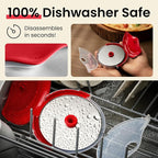 Kitchy Pizza Cutter Wheel with Protective Blade Cover, Ergonomic Pizza Slicer - Image 5
