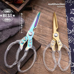 AWinjoy Heavy Duty Sharp Kitchen Scissors, Dishwasher Safe, Cooking Shears - Image 5
