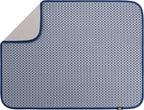 S&T INC. Dish Drying Mat XL, 18” x 24”, Absorbent Microfiber Kitchen Counter Mat by STINC