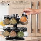 Kamenstein Ellington 16 Jar Revolving Spice Rack - Image 2