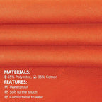 Yuubin Extra Large Aprons for Men Adjustable Button Apron - Image 3