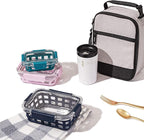 Ello Duraglass Meal Prep Container- Glass Food Storage Container - Image 5
