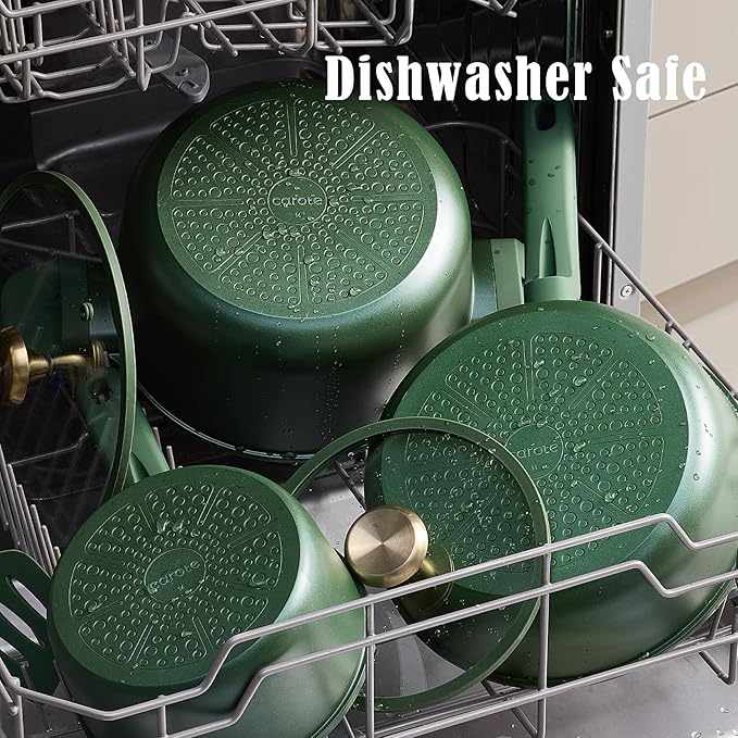 CAROTE Pots and Pans Set Non stick, Dishwasher/Oven Safe, Cookware Set - Image 8