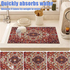 Boho Vintage Ethnic Dish Drying Mat - Image 4