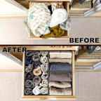 Simple Houseware Foldable Drawer Organizer - Image 3