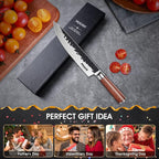 Huusk Japanese Chef Knife 8 Inch Gyuto Knife, Professional Sharp Kitchen Knives - Image 6