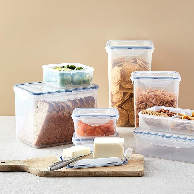 LOCK & LOCK Easy Essentials Food lids/Pantry Storage/Airtight containers - Image 14