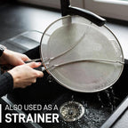 Zulay Kitchen Splatter Screen for Frying Pan - Image 7