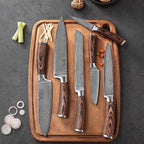 Wakoli EDIB 6-Piece Damascus Knife Set – Professional Chef Knives Set - Image 5
