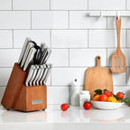 McCook® Knife Sets, German Stainless Steel Kitchen Knife Block Sets - Image 4