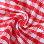 Vintage Gingham Kitchen Aprons Chef Bib Canvas Aprons Christmas Holiday Home - Image 8