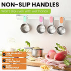 Spring Chef Magnetic Stainless Steel Measuring Cups, Kitchen Tools - Image 6