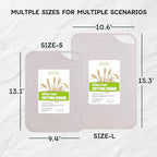 Cutting Board for Kitchen, Wheat Straw Fiber Cutting Board, Dish Washer Safe - Image 3