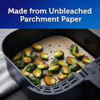 Reynolds Kitchens Air Fryer Liners Disposable, Unbleached Parchment Paper Sheets - Image 5