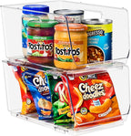 Sorbus Stackable Storage Bins Open Front - Image 7