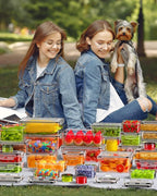 KEMETHY 60 PCS Food Storage Containers - Image 7