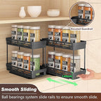 2 Pack Pull Out Spice Rack Organizer - Image 5