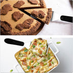 Small Spatula Professional Mini Serving Spatula, 2 Pieces Stainless Steel Metal - Image 5