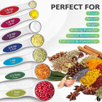 Urbanstrive Magnetic Measuring Spoons Set Stainless Steel, Dual Sided - Image 6