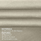 Yuubin Extra Large Aprons for Men Adjustable Button Apron - Image 3