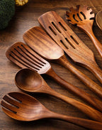 Wooden Kitchen Utensils Set - Image 4