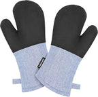 Cuisinart Kitchen Oven Mitts – Heat-Resistant Kitchen Mitts by BestBrands