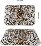 Brown Leopard Print Drying Mat 18x24 Inches - Image 2