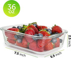 Prep Naturals Glass Meal Prep Containers - Image 6