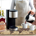Fun Coffee Mat 19inx12in, Coffee Bar Mat - Image 3