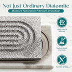 Stone Faucet Mat for Kitchen Sink, Diatomite Stone Drying Mat for Kitchen - Image 2