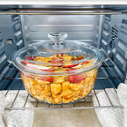 Round Glass Casserole Baking Dish - Image 2