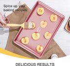 HONGBAKE Baking Sheet Pan Set, Cookie Sheets - Image 8