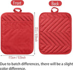 GROBRO7 5Pack Pocket Pot Holders Cotton Heat Resistant Potholder Multipurpose - Image 2