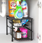 Simple Houseware Stackable Sliding Basket Organizer Drawer - Image 7
