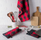 DII Buffalo Check Kitchen Collection, Classic Farmhouse Kitchen Set, 2 Piece - Image 6