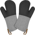 Cuisinart Kitchen Oven Mitts – Heat-Resistant Kitchen Mitts by BestBrands