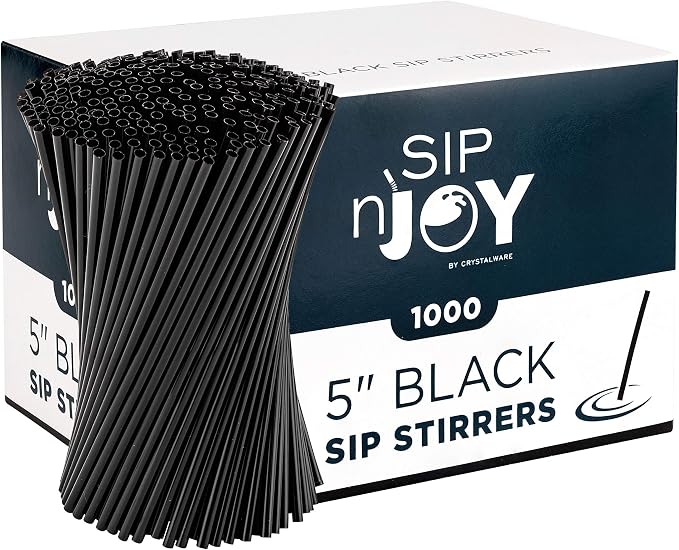 Coffee Stirrers Sticks, Disposable Plastic Drink Stirrer Sticks, 1000 Stirrers by EskayProducts