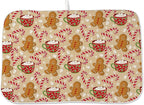 Christmas Drying Mat 18x24 Inches by OFIRD